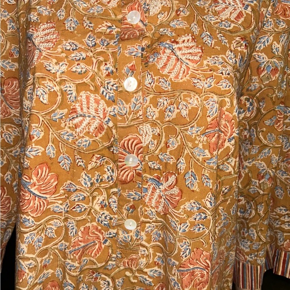 Marketplace • 1X-Large • Fall Colors • Brown/Beige • Embroidery • Floral • Dress - Picture 5 of 13